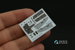 Quinta Studio QDS-48361 A-10C 3D-Printed &amp;amp; coloured Interior on decal paper (Hobby Boss) (Small version) 1/48 – immagine 7