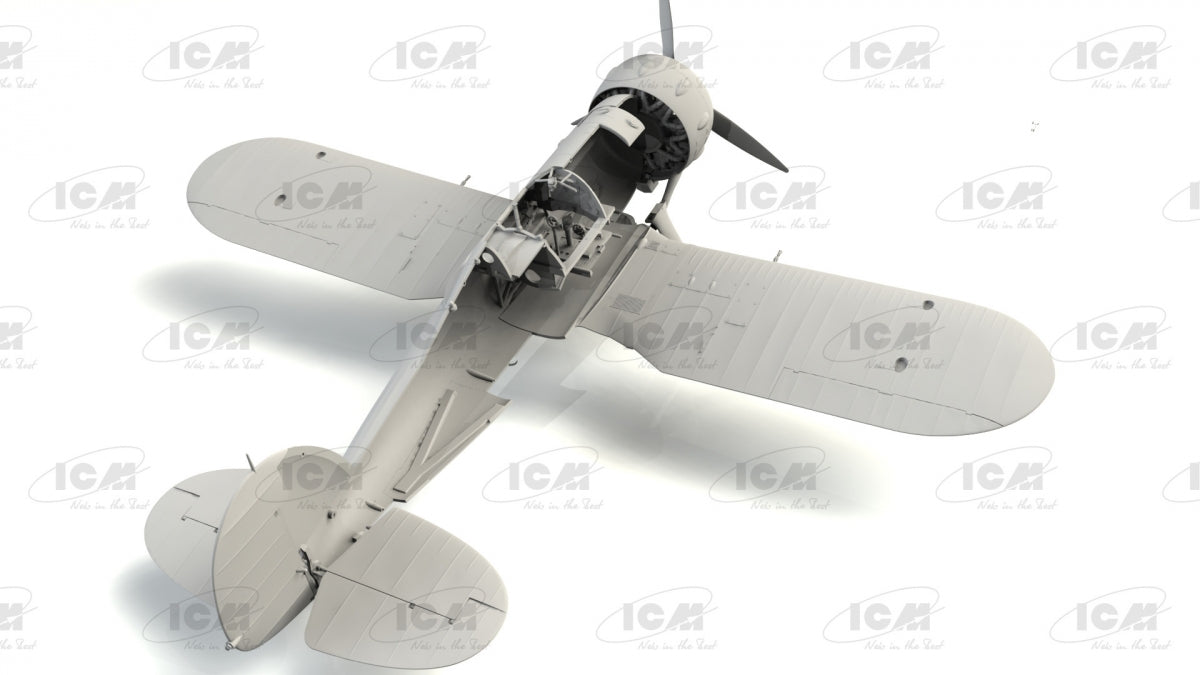 ICM 32045 Gloster Sea Gladiator Mk.II With Royal Navy pilots 1/32 – immagine 9