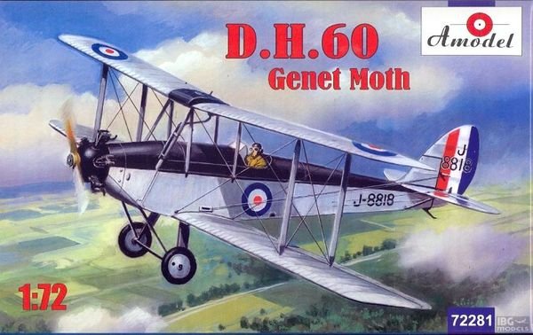 Modèle A 72281 DH60 Genet Moth 1/72