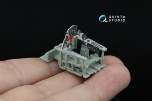 Quinta Studio QD48540 F3F-2 3D-Printed &amp;amp; coloured Interior on decal paper (Academy/Accurate Miniatures) 1/48 – Bild 6