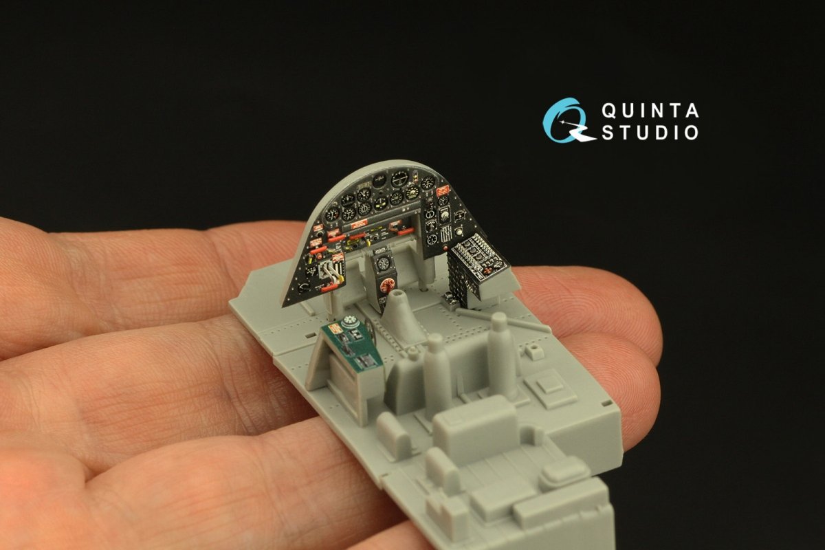Quinta Studio QD48351 TBF-1C 3D-Printed &amp;amp; coloured Interior on decal paper (Hobby Boss) 1/48 – immagine 8