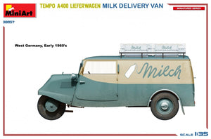 MiniArt 38057 TEMPO A400 LIEFERWAGEN. MILK DELIVERY VAN 1/35 – Bild 7