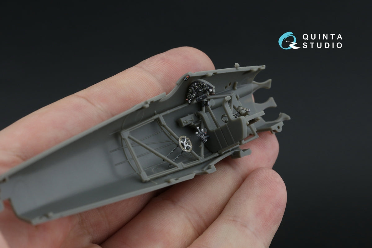 Quinta Studio QD48502 Bristol Bulldog Mk.II 3D-Printed coloured Interior on decal paper (Airfix) 1/48 – immagine 11