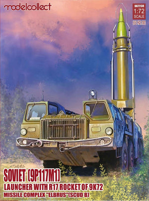 Modelcollect UA72138 Soviet (9P117M1) Laungher with R17 rocket of 9K72 missile complex &amp;quot;ELBRUS&amp;quot; (SCUD B) 1/72
