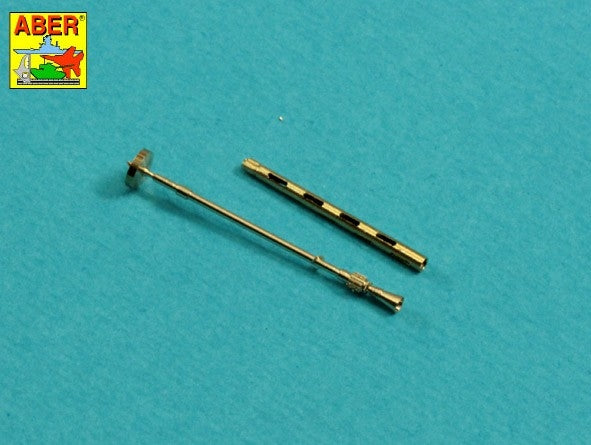 Aber A32019 Set of 2 barrels for British Browning .303 aircraft machine guns with flash hiders 1/32 – imagen 6
