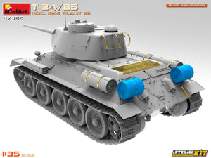 MiniArt 37065 T-34/85 MOD. 1945. PLANT 112. INTERIOR KIT 1/35 – immagine 6