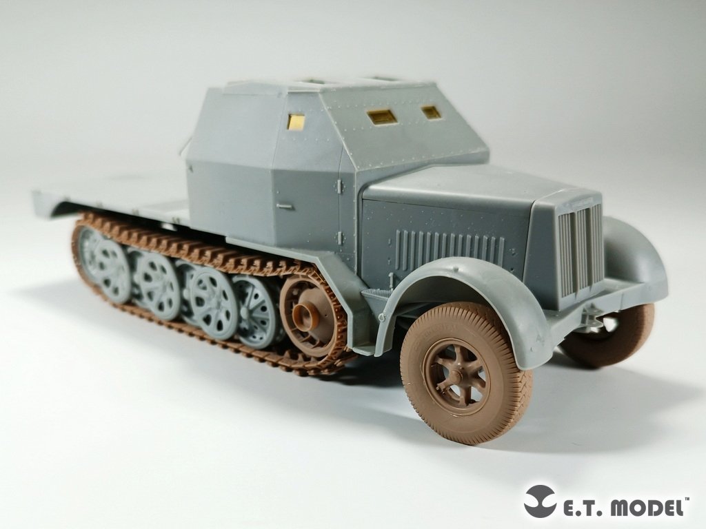 E.T. Model P35-060 WWII German Sd.Kfz.7(8t) Sprockets &amp;amp; Track links ( 3D Printed ) 1/35 – immagine 8