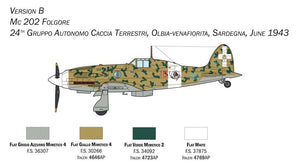 Italeri 1439 MC.202 Folgore 1/72 – imagen 4