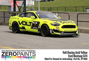 Zero Paints 1666 Volt Racing Acid Yellow for Ford Mustang GT4 30 ml – Bild 2