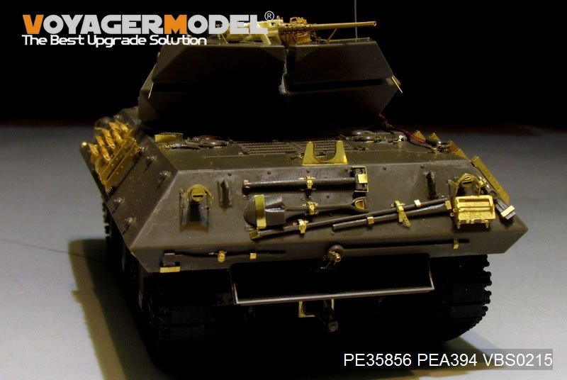 Voyager Model PEA394 WWII US M10 tank destroyer Track covers &amp;amp; Additional parts（For TAMIYA 35350) 1/35 – immagine 3