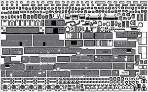 Pontos 35022F1 BISMARCK 1941 Detail Up Set 1/350 – immagine 17