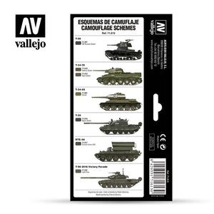 Vallejo 71613 SRussian Greens (1928 à aujourd&amp;#39;hui) 8 x 17 ml – image 2