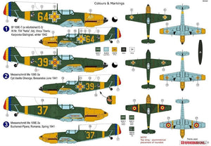 AZ Model AZ7671 Messerschmitt Bf.109E-3a Emil in Romanian service 1/72 – imagen 2