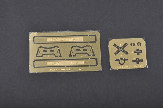 Trumpeter 05793 German Zerstorser Z-7 1942 1/700 – immagine 5