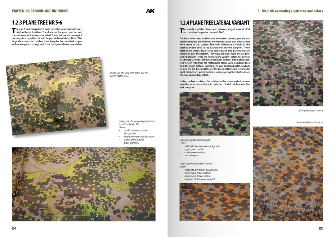 AK Interactive AK130008 WAFFEN-SS CAMOUFLAGE UNIFORMS BY WERNER PALINCKX ( English ) – zdjęcie 4