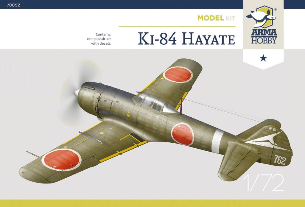 Arma Hobby 70052 Nakajima Ki-84 Hayate Model Kit 1/72 – Bild 7