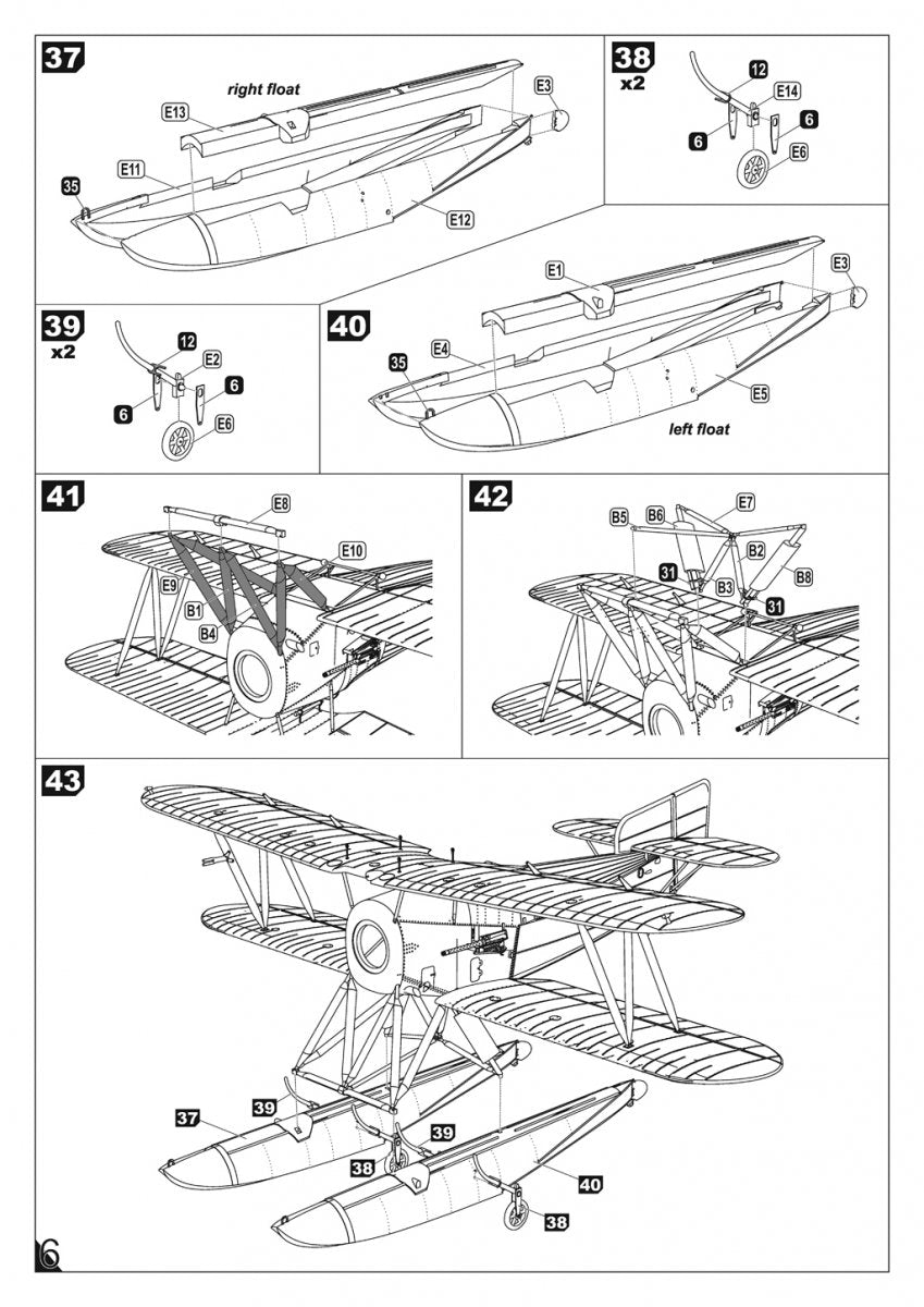 Armory Models 48004 Fairey Flycatcher British Interwar FAA Floatplane Fighter, Late (Metal) 1/48 – imagen 7