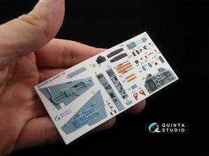 Intérieur imprimé en 3D et coloré sur papier décalcomanie Quinta Studio QD32002 Su-25SM (pour maquette Trumpeter) 1/32 – image 4