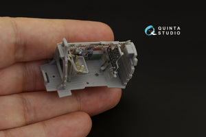 Quinta Studio QD48272 P-40B 3D-Printed &amp;amp; coloured Interior on decal paper (Airfix) 1/48 – immagine 10
