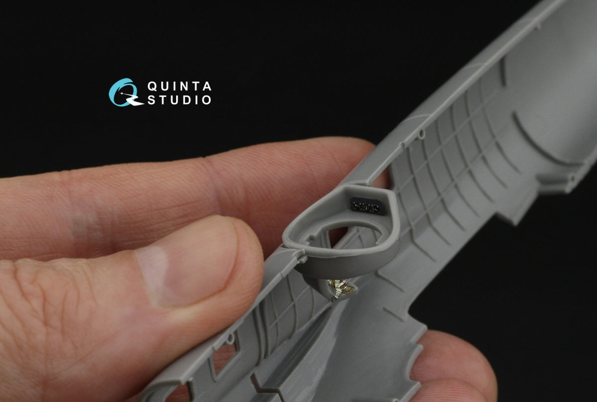 Quinta Studio QD72081 He 111 P/H 3D-Printed &amp;amp; coloured Interior on decal paper (Hasegawa) 1/72 – imagen 9