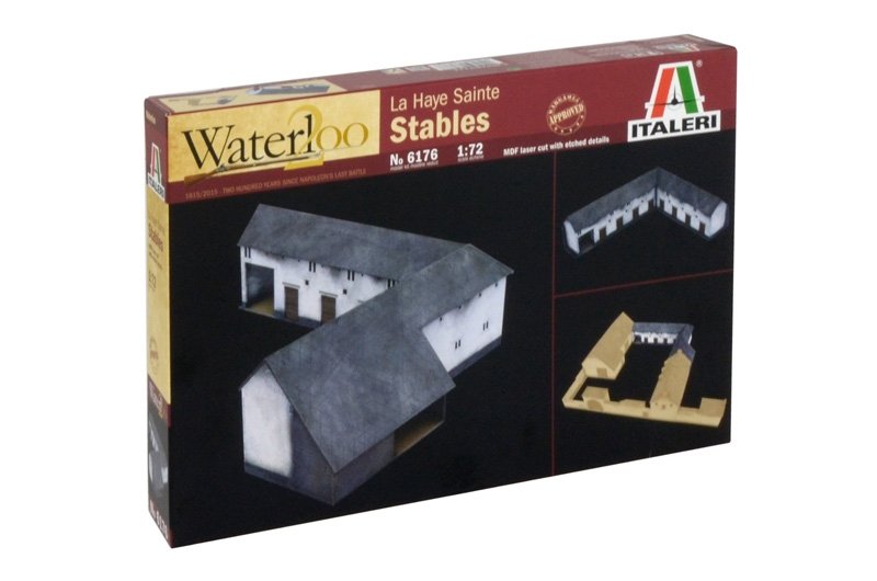 Italeri 6176 WATERLOO LA HAYE SAINTE - ÉCURIES 1/72