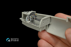 Quinta Studio QD48147 F-104A/C 3D-Printed &amp;amp; coloured Interior on decal paper (for Hasegawa kit) 1/48 – imagen 3