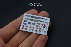 Quinta Studio QD35025 Krupp Protze 3D-Printed &amp;amp; coloured Interior on decal paper (for Tamiya kit) 1/35 – Bild 2