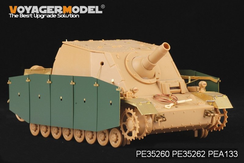 Voyager Model PE35260 WWII German Sturmpanzer IV Brummbar Early Version (For Tristar, Hobby Boss) 1/35 – immagine 7