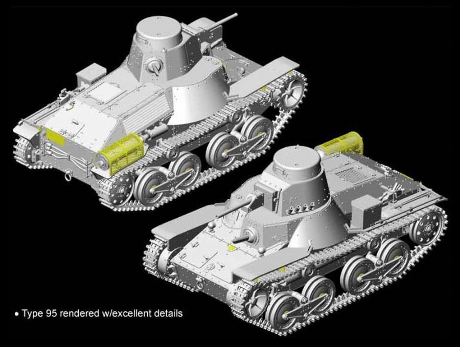 Dragon 6777 IJA Type 95 Ha-Go Hokuman Version 1/35 – imagen 2