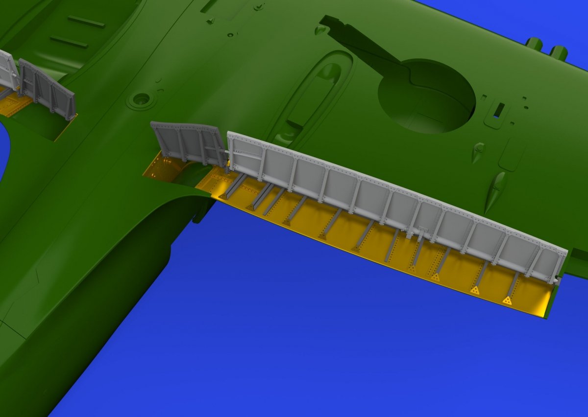 Eduard 648738 Spitfire Mk.V landing flaps PRINT EDUARD 1/48 – zdjęcie 3