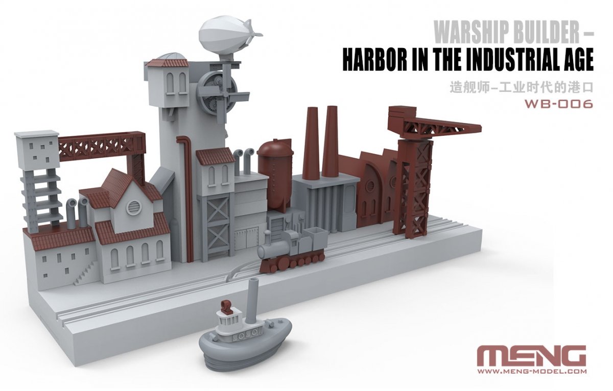Meng Model WB-006 Build A Dock For Your Warship Builders – image 2