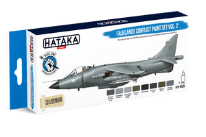 Hataka Hobby HTK-BS28 Falklands Conflict Vol. 2 Paint Set (8x17ml) – Bild 2