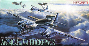 Dragon 5011 Arado Ar 234C-3w/V-1 Huckepack 1/72 – immagine 2