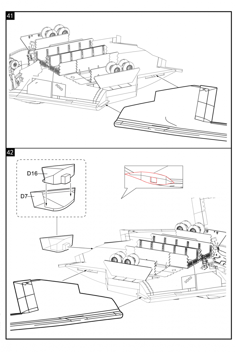 Modelcollect UA72214 USAF B-2A Spirit Stealth Bomber with AGM-158 missile 1/72 – immagine 24