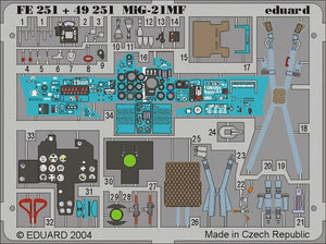 Eduard FE251 MiG-21MF 1/48 Academy