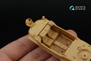 Quinta Studio QDS-48553 Schwimmwagen type 166 3D-Printed &amp;amp; coloured Interior on decal paper (Tamiya) (small version) 1/48 – Bild 7