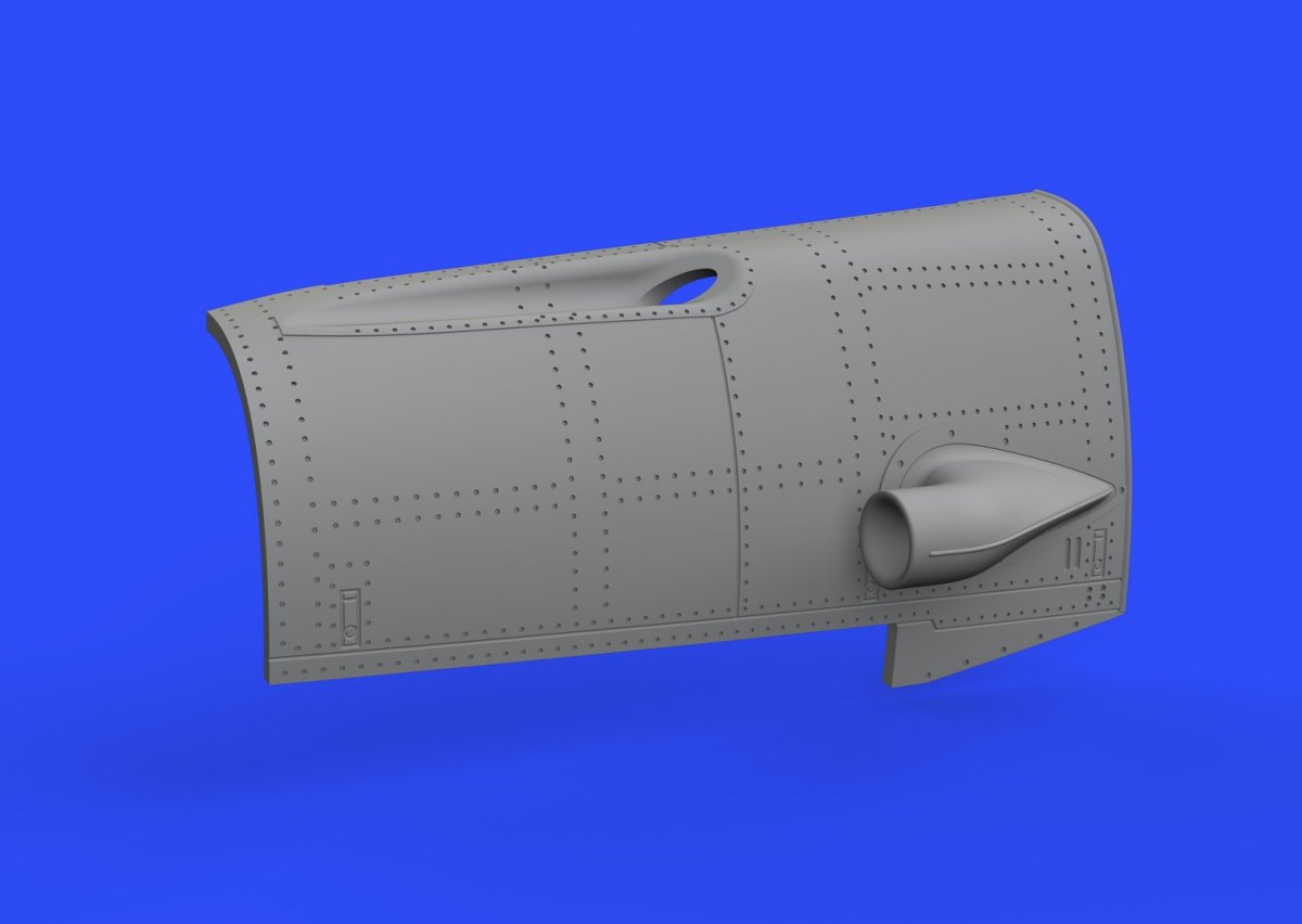 Eduard 648300 Bf 109F engine &amp;amp; fuselage guns EDUARD 1/48 – immagine 7