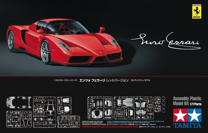 Tamiya 24302 Enzo Ferrari Rosso Corsa 1/24