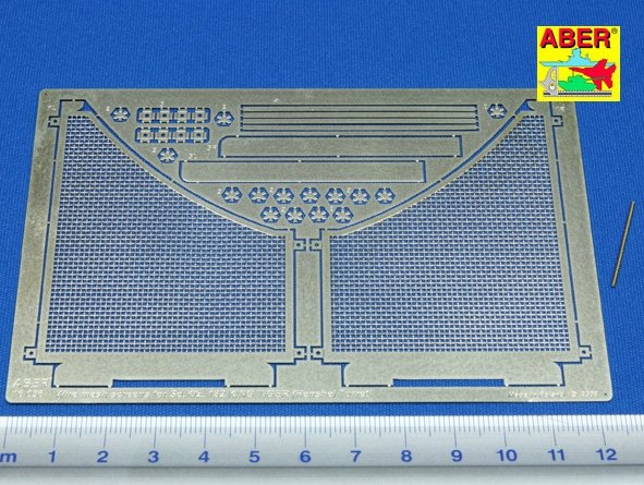 Aber 16036 Tiger II Henshel Vol.3 - Anti Mine Mesh 1/16 – immagine 2