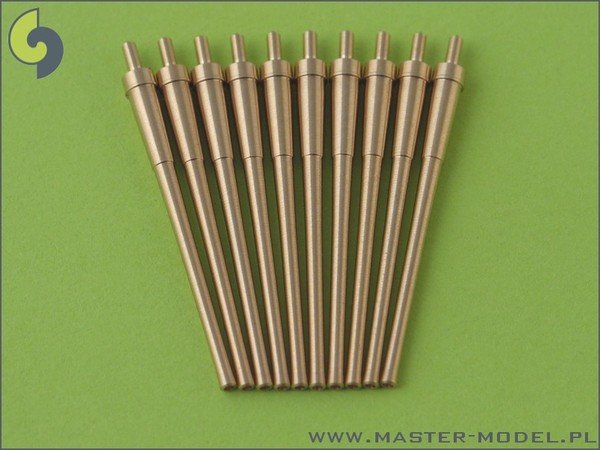 Master SM-350-032 IJN 20cm/50 (8") 3rd Year Type No. 2 barrels - without blastbags (10pcs)