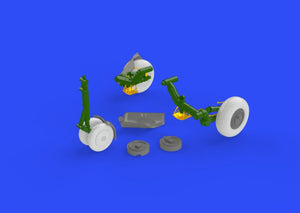 Eduard 648268 MiG-23BN wheels TRUMPETER 1/48 – immagine 4