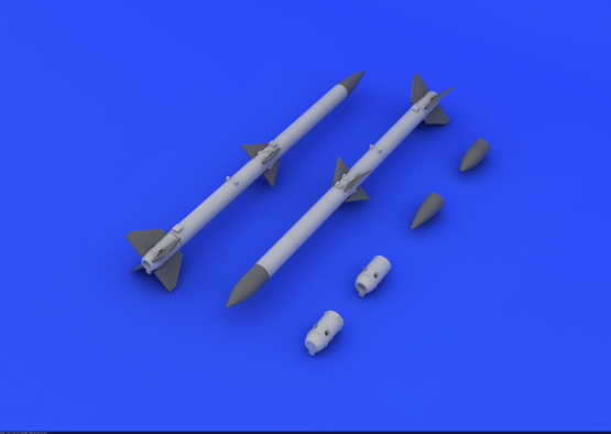 Eduard 648084 AIM-120A/ B AMRAAM (2pcs) 1/48 – image 2
