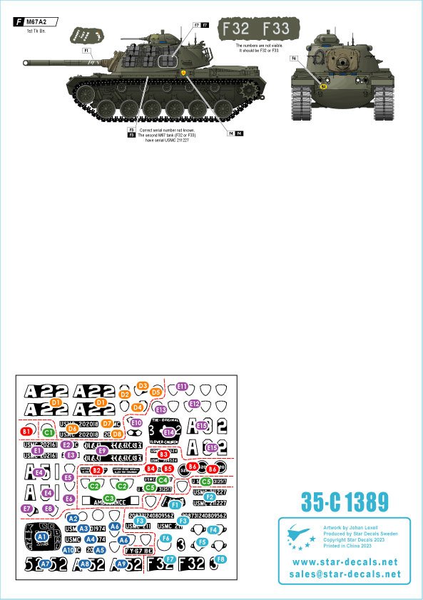 Star Decals 35-C1390 Ferrets in Cyprus # 1. British and Danish Ferret Mk 1 and Mk 2 Scout cars. 4. RTR, The Queens Dragoon Guards and DANCON 1/35 – zdjęcie 3