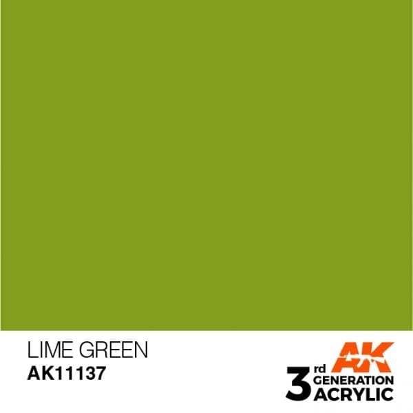 AK Interactive AK11137 VERT CITRON – STANDARD 17 ml