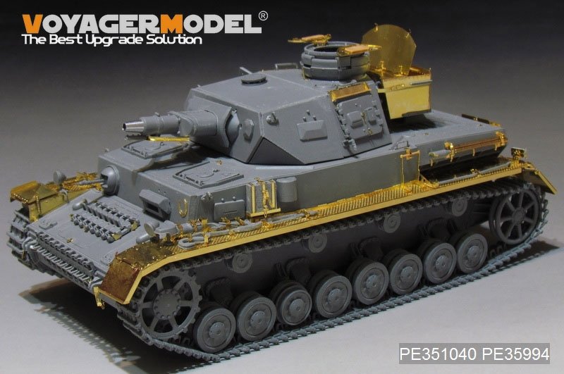 Voyager Model PE351040A WWII German Pz.Kpfw.IV Ausf.F1 Basic（A ver without included Ammo）（For Border BT-003）1/35 – immagine 3