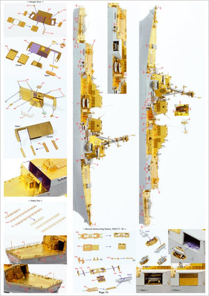 Pontos 35028F1 USS DDG-92 Momsen Flight IIa Detail Up Set 1/350 – immagine 19
