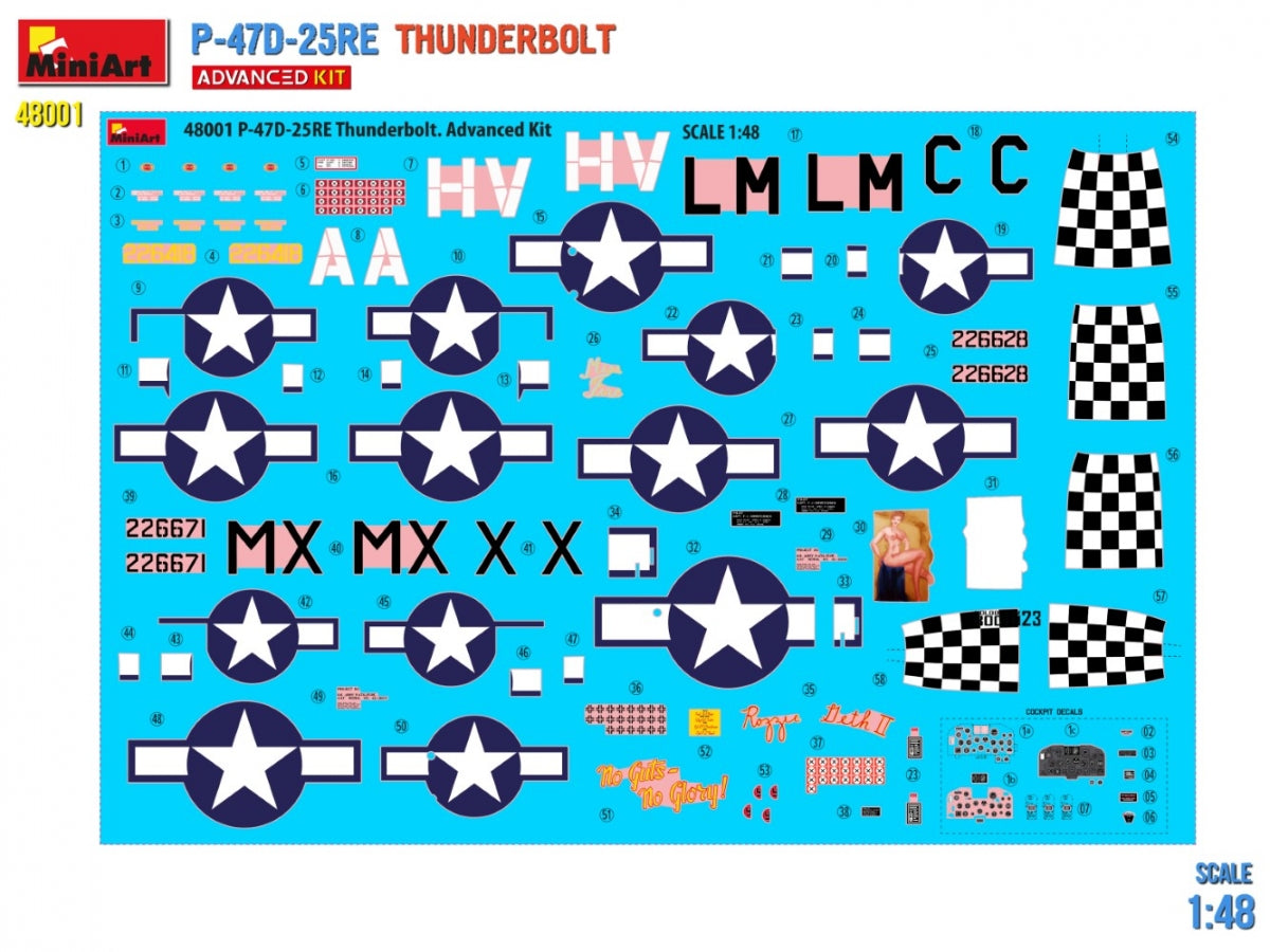 MiniArt 48001 P-47D-25RE Thunderbolt - Advanced Kit 1/48 – Bild 2