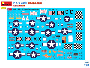MiniArt 48001 P-47D-25RE Thunderbolt - Advanced Kit 1/48 – Bild 2