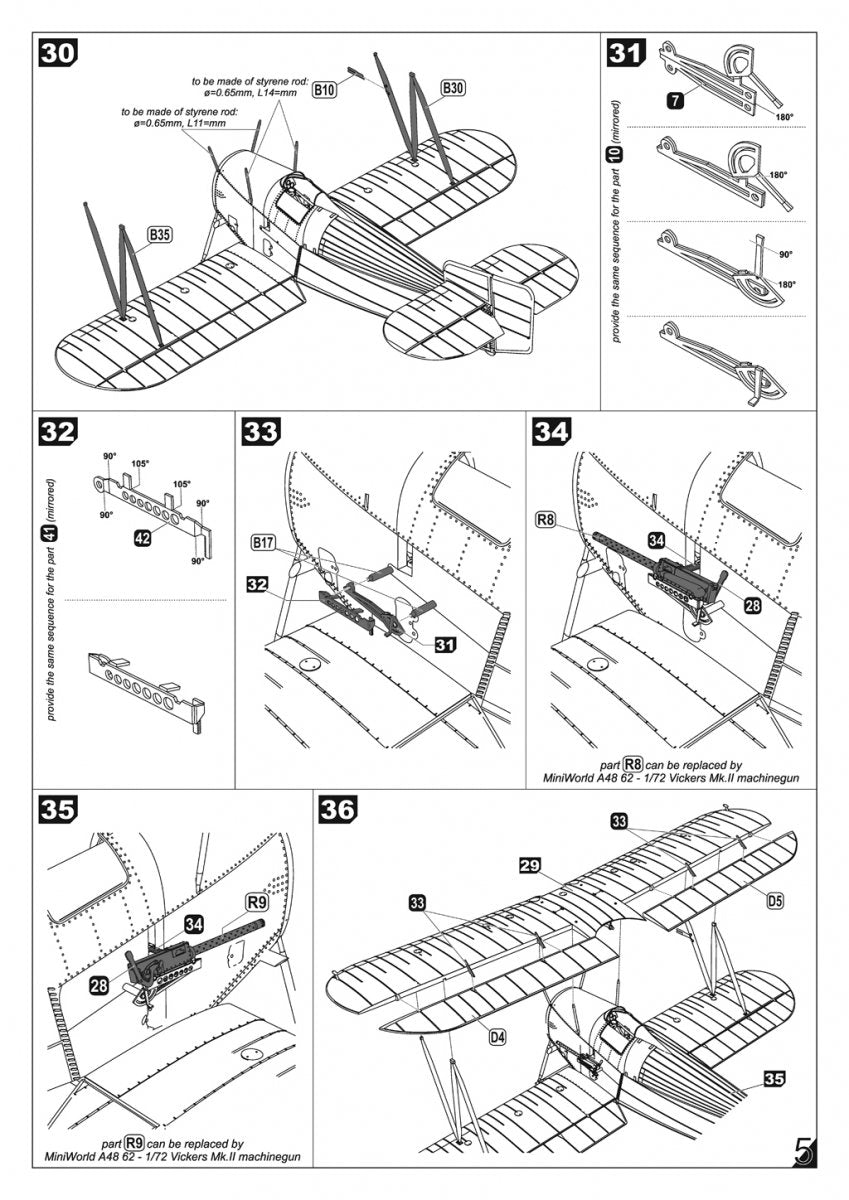 Armory Models 48004 Fairey Flycatcher British Interwar FAA Floatplane Fighter, Late (Metal) 1/48 – imagen 6