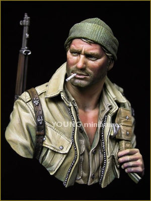 Young Miniatures YM1841 US Paratrooper WWII 17th Airbone Division 1/10 – zdjęcie 2